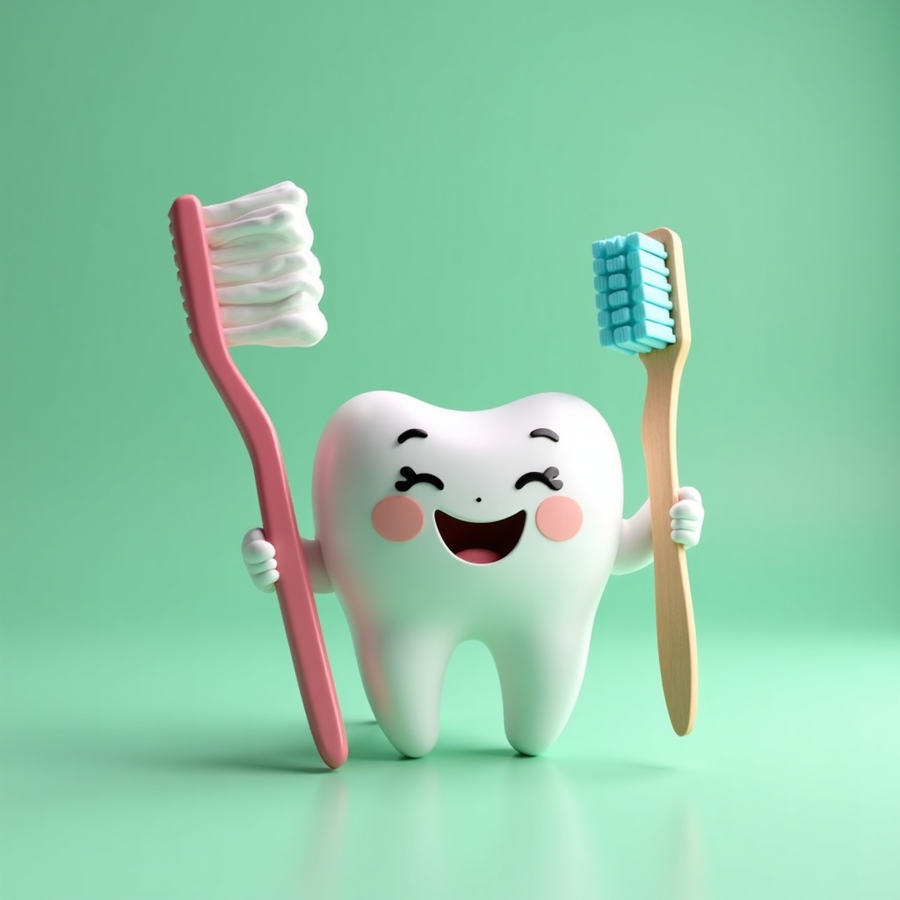 Cómo cepillar los dientes a un bebé