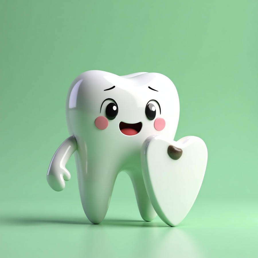 Manchas blancas en los dientes de niños